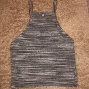 Charlotte Russe Black & White Tank